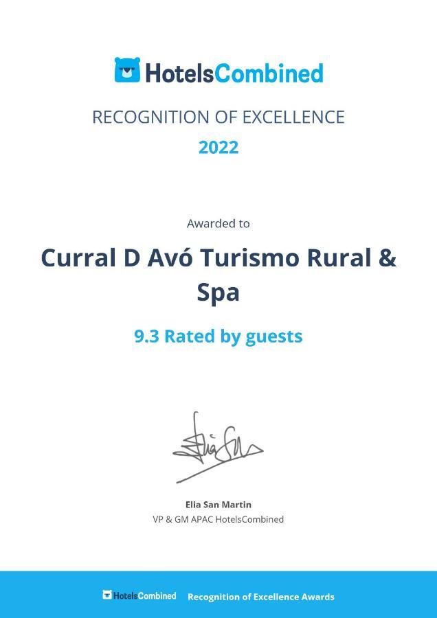 Curral D Avo Turismo Rural & Spa Cacarelhos Buitenkant foto